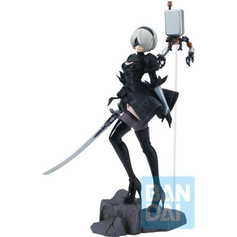 Banpresto Ichibansho Ver1.1A: Nier:Automata - 2B Statue (17cm) (66922)