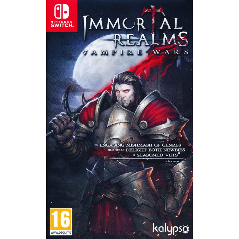 Immortal Realms Vampire Wars Switch video spēle