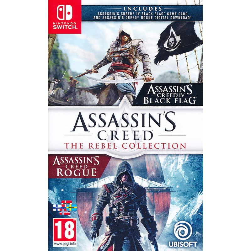 Assassins Creed Rebel Collection Switch video spēle