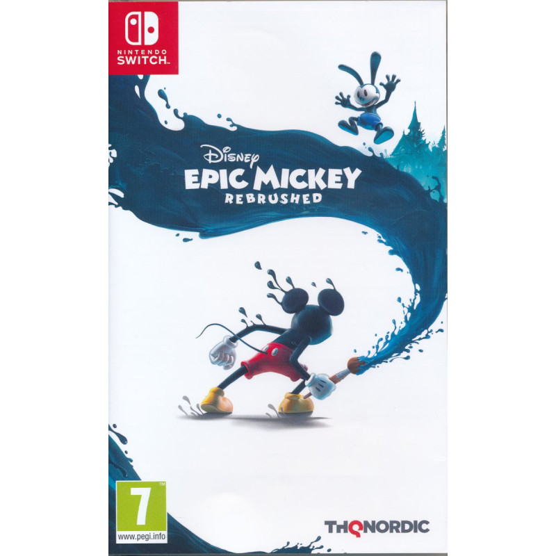 Disney Epic Mickey Rebrushed Switch video spēle