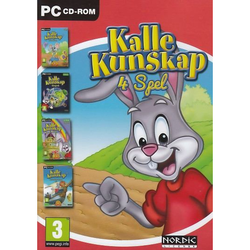 Kalle Kunskap Samling (4 spel) SEPC