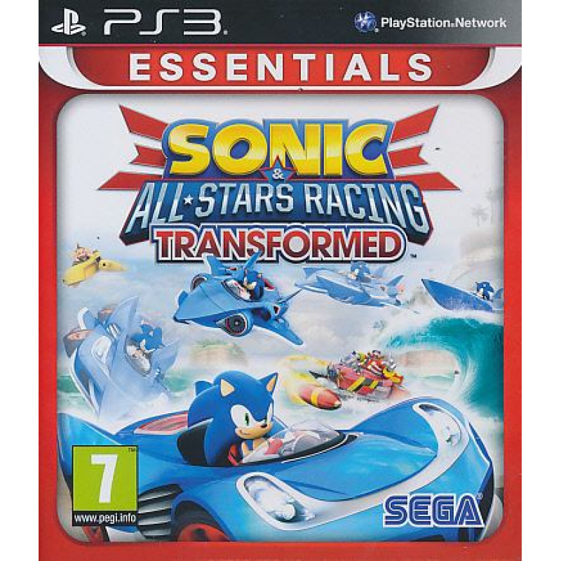 Sonic & Sega All-Stars Racing Transformed Playstation 3 (PS3) video spēle