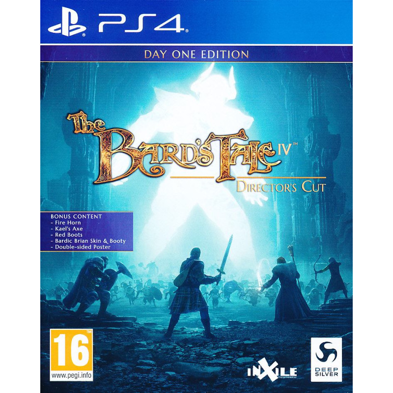 Bards Tale IV Day One Edition Playstation 4 (PS4) video spēle