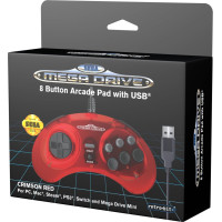 Retro-Bit SEGA MD USB Crimson Red