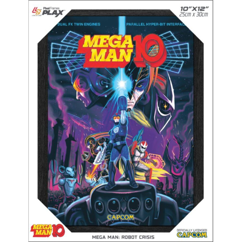 Pixel Frames Plax Mega Man 10