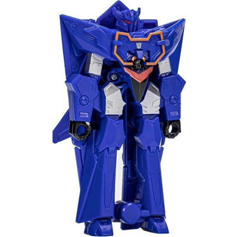 Hasbro Transformers: Earthspark 1-Step Flip Changer - Soundwave Action Figure (F6714)