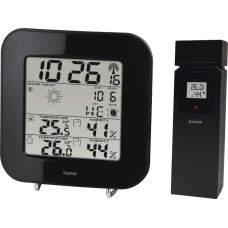 Hama 00186310 Weather station EWS-200 Black