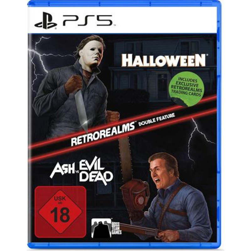 PS5 Halloween & Ash vs Evil Dead Retro Realms Playstation 5 video spēle