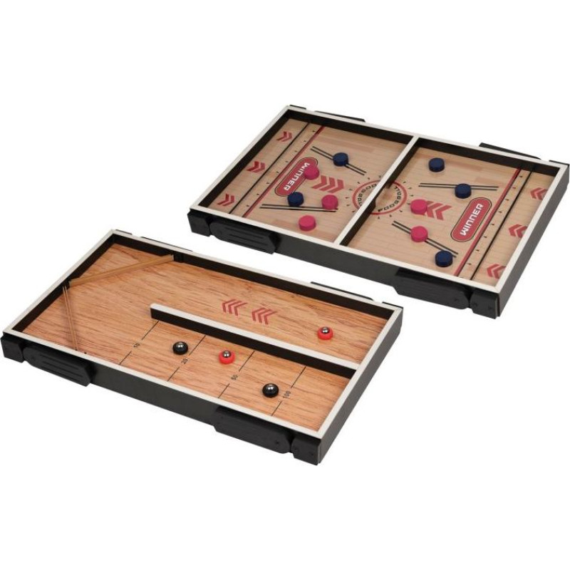 Philos Shuffle Game & Speed Hockey, table game, with stands spēle 3244