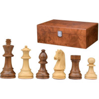 Philos Chess pieces Artus, king height 110 mm, in wooden box šaha figūras 2189