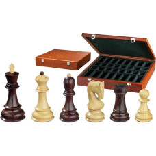 Philos Chess pieces Peter der Große. king height 95 mm, in wooden box šaha figūras 2254