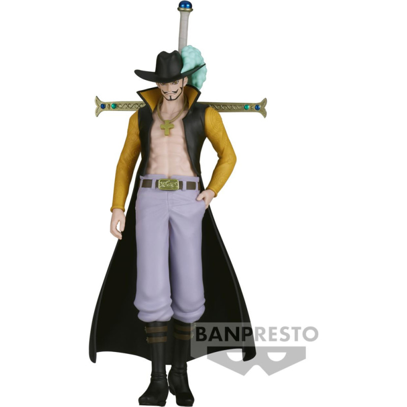 Banpresto The Shukko: One piece - Dracule Mihawk Statue (16cm) (89726)