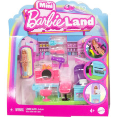 Mattel Mini Barbieland: Collectible Hair Salon - Playset with Mini Doll (JCR32)