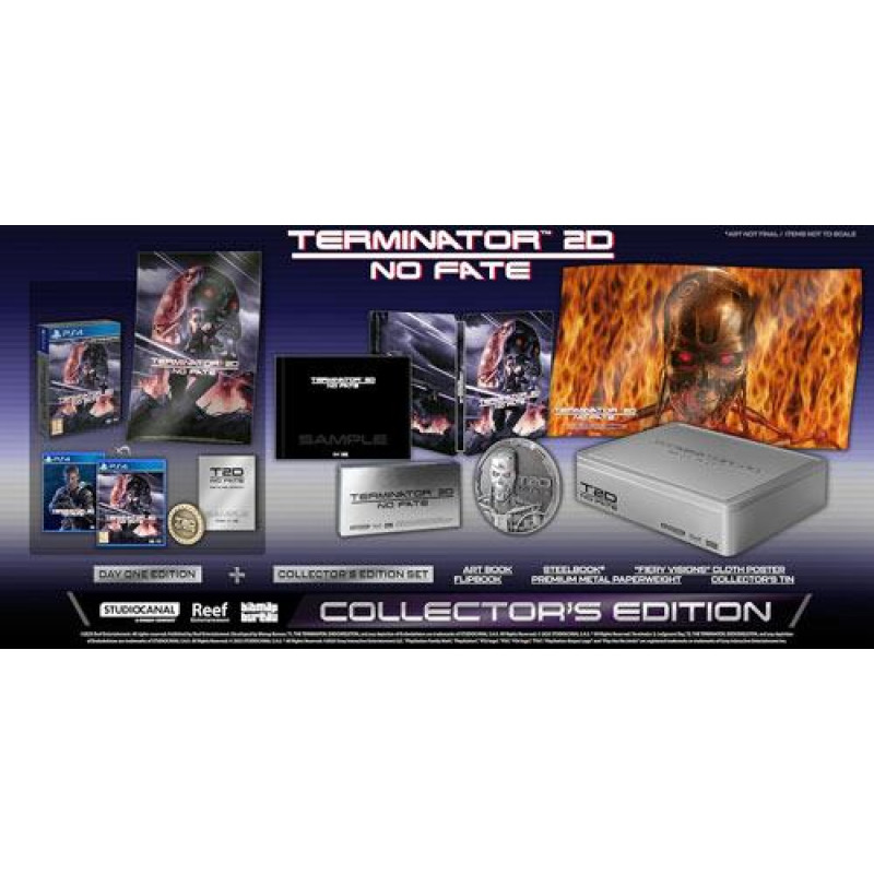 PS4 Terminator 2D No Fate Day One Collectors Edition Playstation 4 video spēle