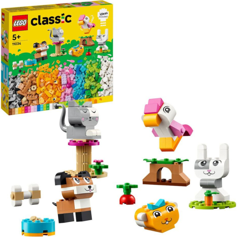 Lego ® Classic: Creative Pets Buildable Animal Toy (11034)