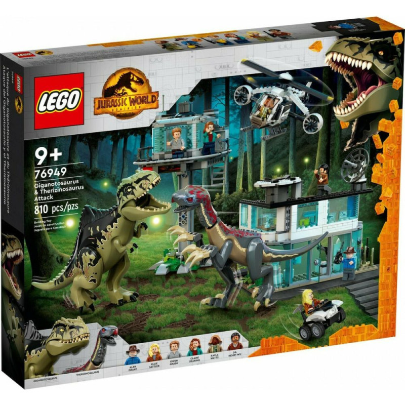 Lego ® Jurassic World Dominion: Giganotosaurus  Therizinosaurus Attack (76949)