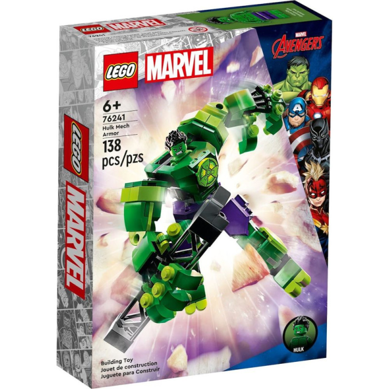 Lego ® Marvel: Hulk Mech Armor (76241)