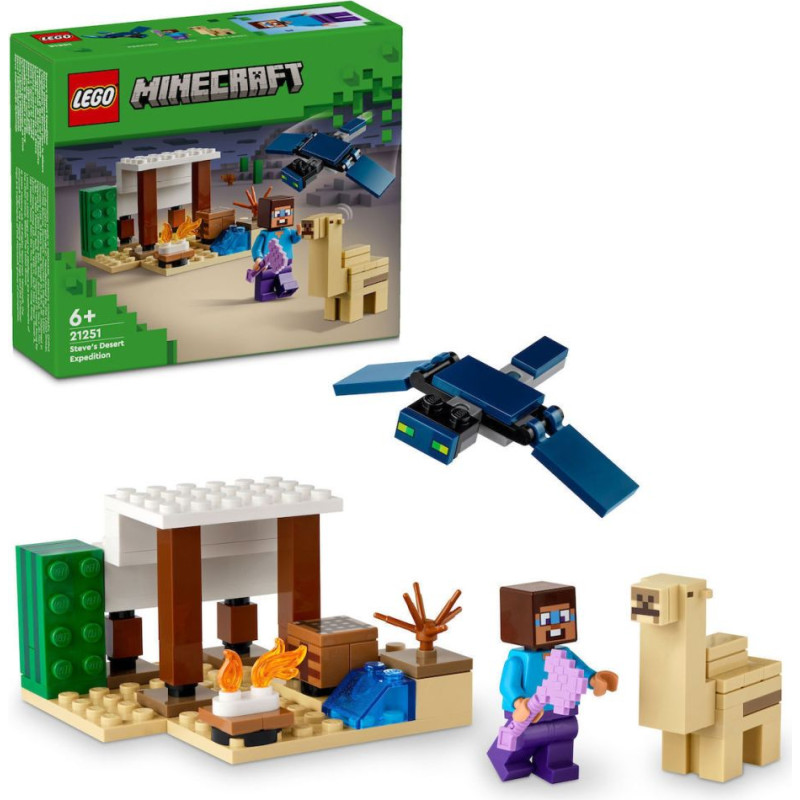 Lego ® Minecraft®: Steves Desert Expedition Set (21251)