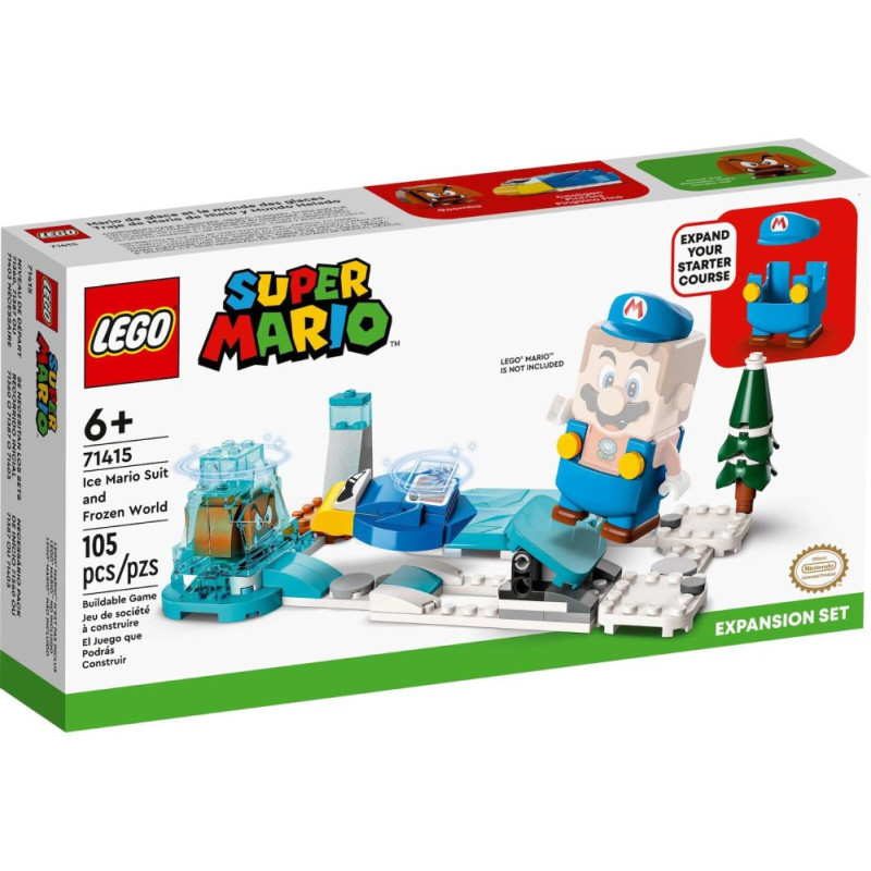 Lego ® Super Mario™: Ice Mario Suit and Frozen World Expansion Set (71415)