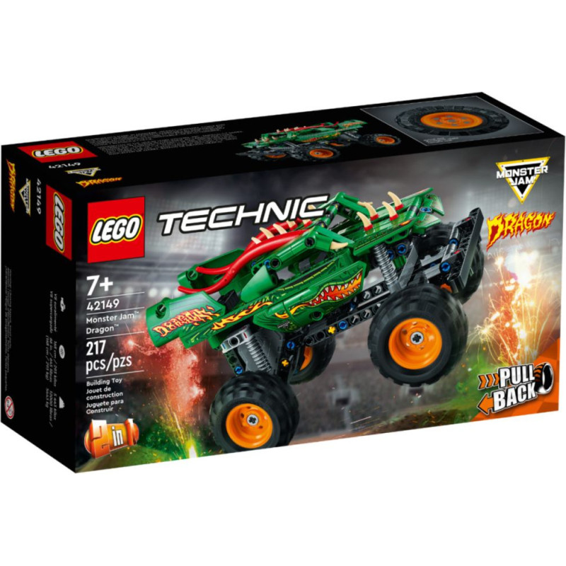 Lego ® Technic™: Monster Jam™ Dragon™ (42149)