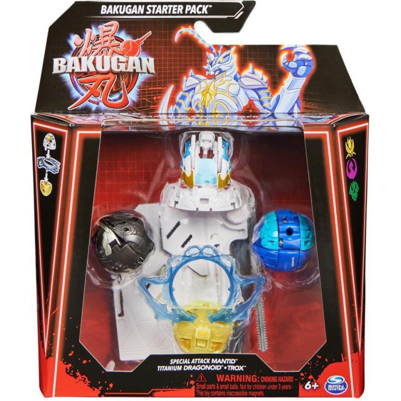 Spin Master Bakugan: Starter Pack - Special Attack Hammerhead/Bruiser/Ventri (20142186)