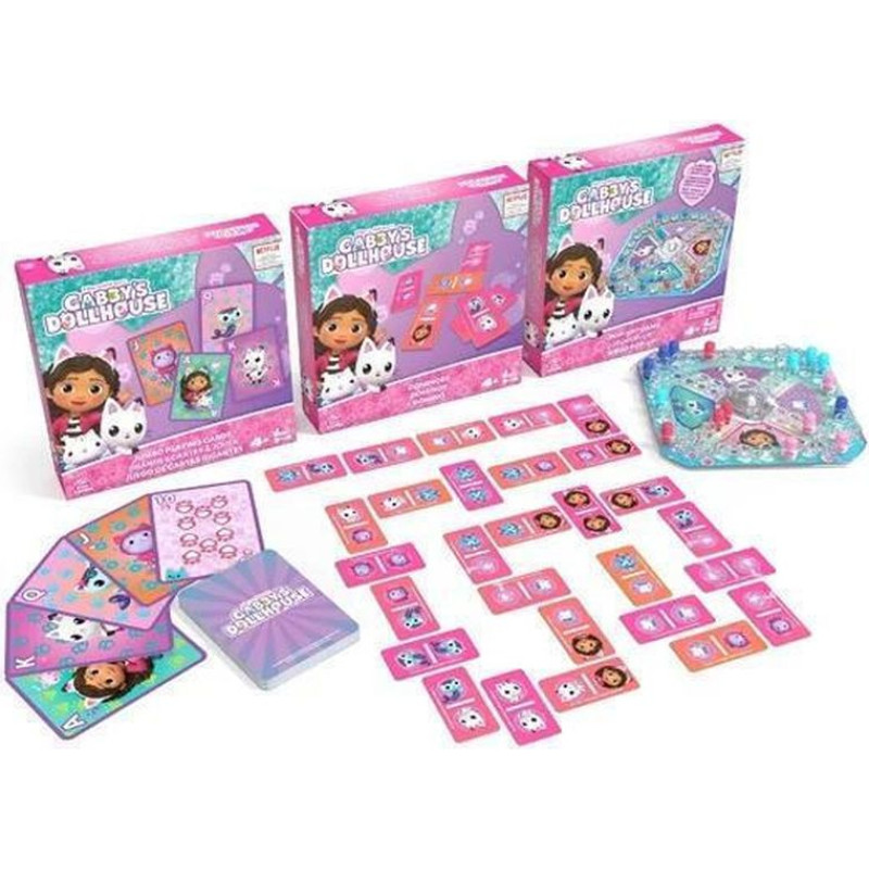 Spin Master Gabbys Dollhouse: 3Pack Games Bundle  (6066779)