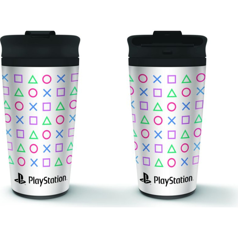 Pyramid International Pyramid Playstation Shapes Metal Travel Mug (MTM25995)