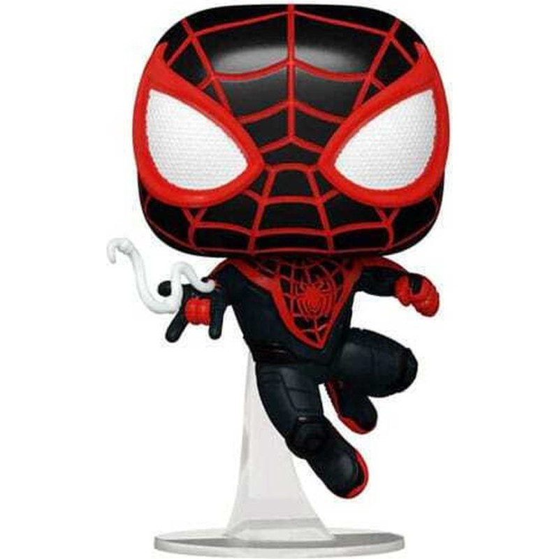 Funko Pop! Marvel Gamerverse: Spider-Man 2 - Miles Morales (Upgraded Suit) #970 Bobble-Head Vinyl Figure