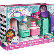 Spin Master Gabbys Dollhouse: Bakey with Cakey Kitchen Cuisine Cakey Deluxe Room Set (6062035)