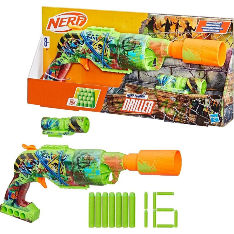 Hasbro Nerf: Zombie - Driller (F8960)