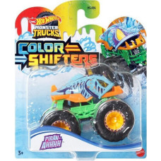 Mattel Hot Wheels Monster Trucks: Color Shifters - Piran-Ahhhh Vehicle (HVH85)