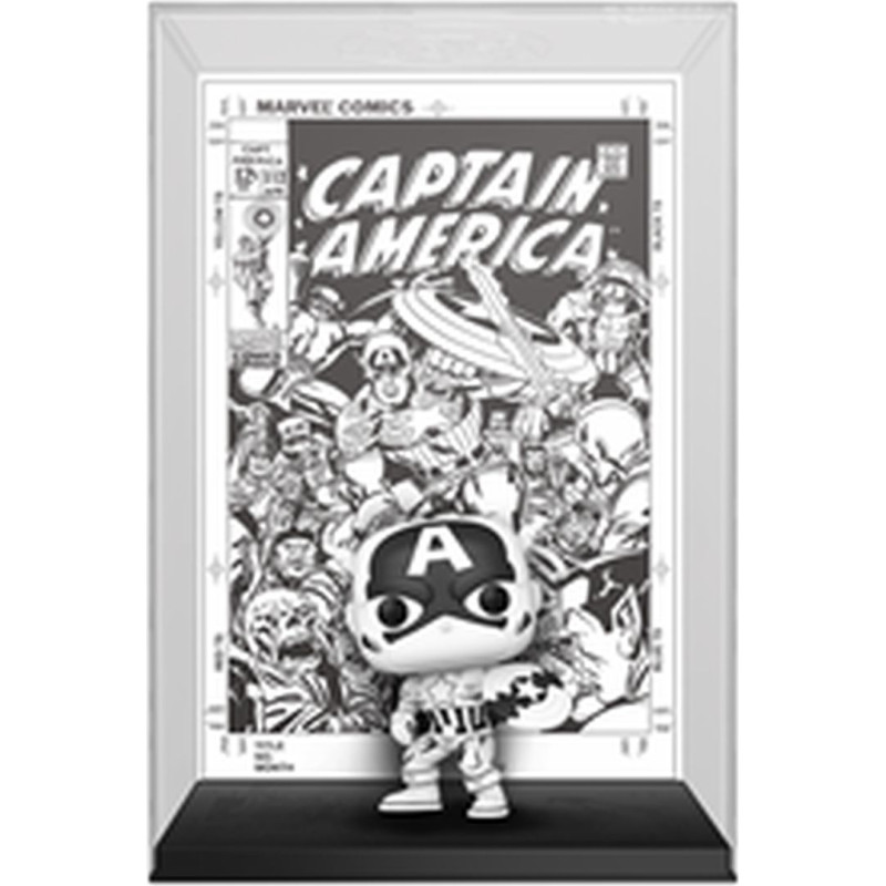 Funko Pop! Comic Covers: Marvels 85th - Captain America #61 Vinyl Figure