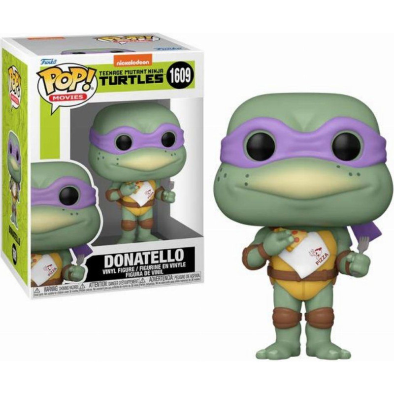 Funko Pop! Movies: Teenage Mutant Ninja Turtles - Donatello with Napkin #1609 Vinyl Figure