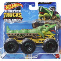 Mattel Hot Wheels Monster Trucks: Big Rigs - Cage Rattler (HWN92)