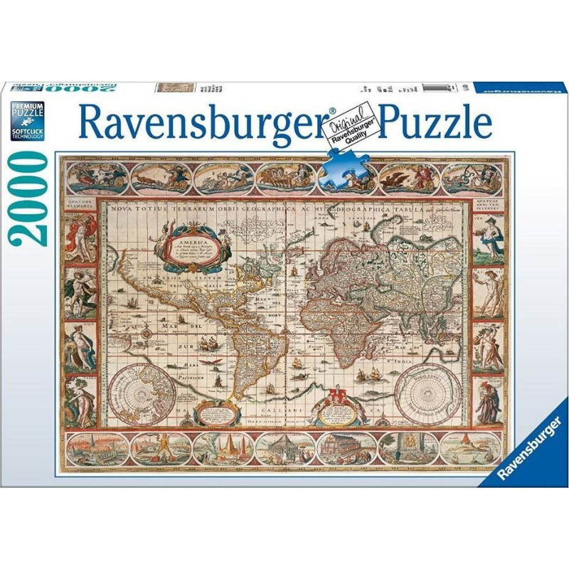 Ravensburger Puzzle: World Map from 1650 (2000pcs) (16633)