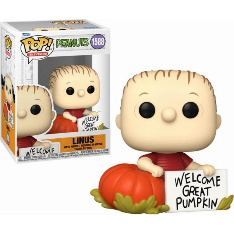 Funko Pop! Television: Peanuts - Linus With Pumpkin #1588 Vinyl Figure