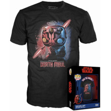 Funko Boxed Tee: Star Wars EP1 - Darth Maul T-Shirt (L)