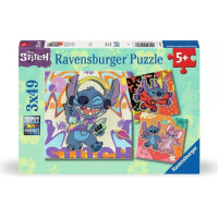 Ravensburger Puzzle Disney: Stitch - Play the Day Away (3x49pcs) (12001070)