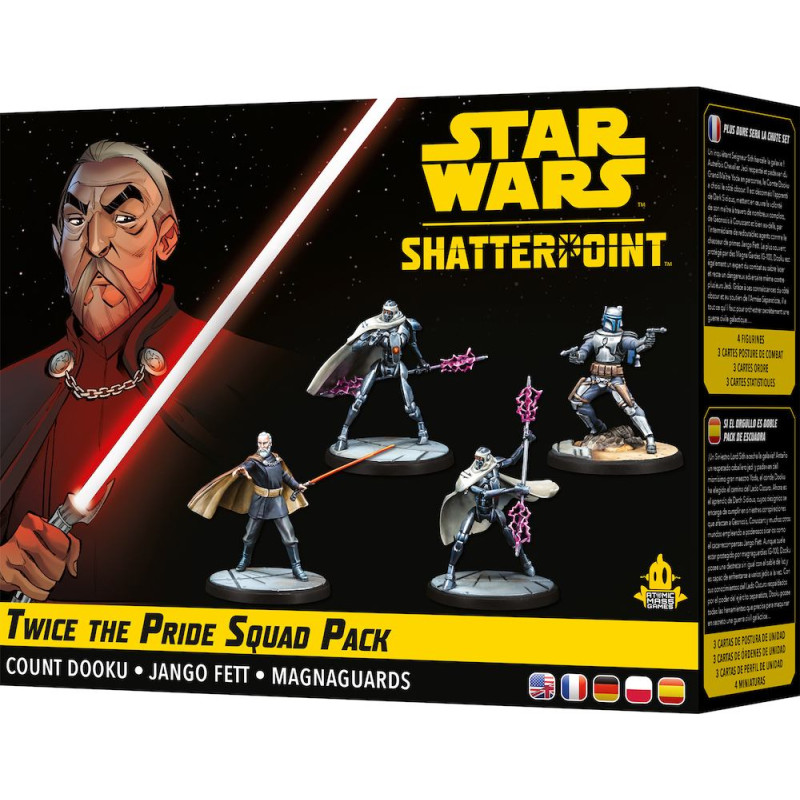 Star Wars Shatterpoint: Twice the Pride (Count Dooku Squad Pack)