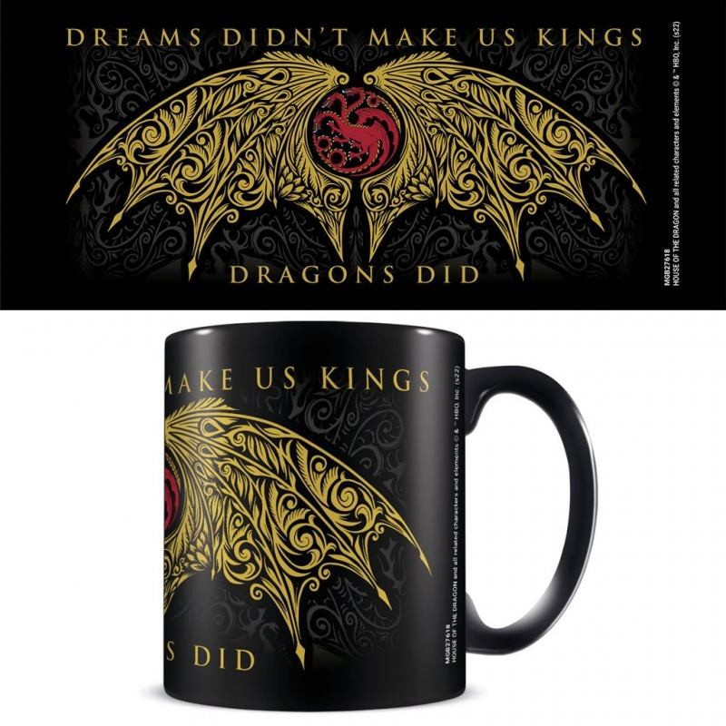 Pyramid Mug House Of The Dragon 2 Black