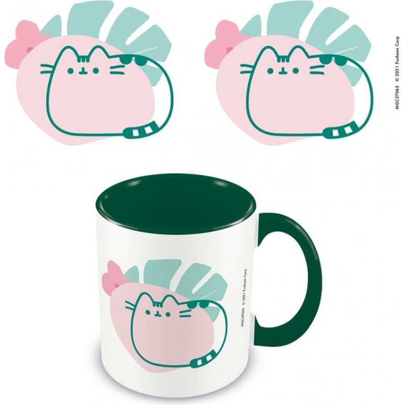 Pyramid Muh Pusheen Tropical Green