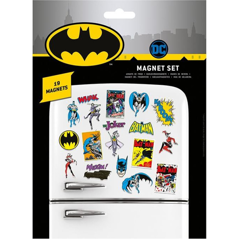 Pyramid CDU Magnet Set DC Comics (Batman Retro)