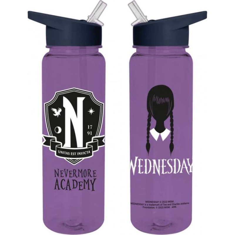 Pyramid Plastic Drinks Bottle Wednesday (Nevermore Academy)