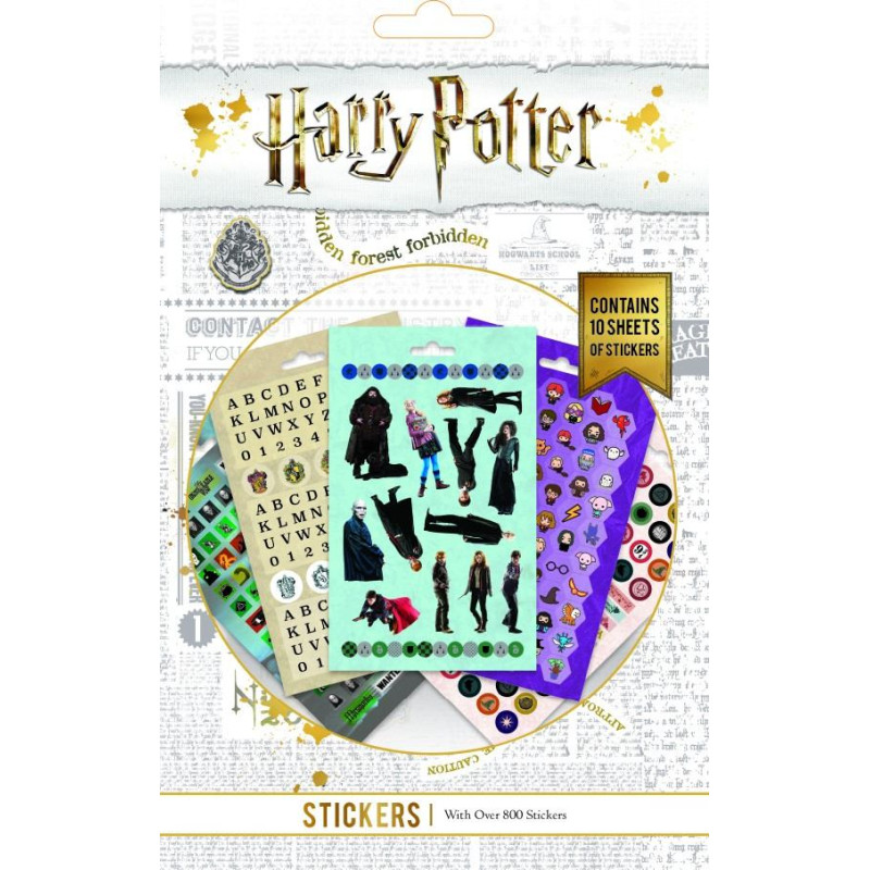 Pyramid CDU Sticker Set 800 Harry Potter