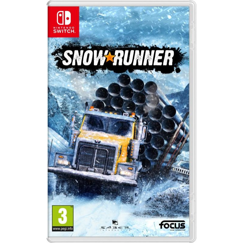 Focus SnowRunner Switch spēle