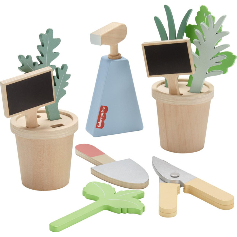 Mattel Fisher-Price - Wooden Herb Set (HXT84)