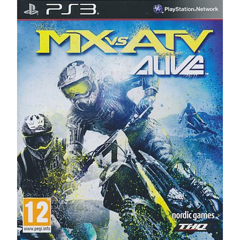 MX vs ATV Alive Playstation 3 (PS3) video spēle