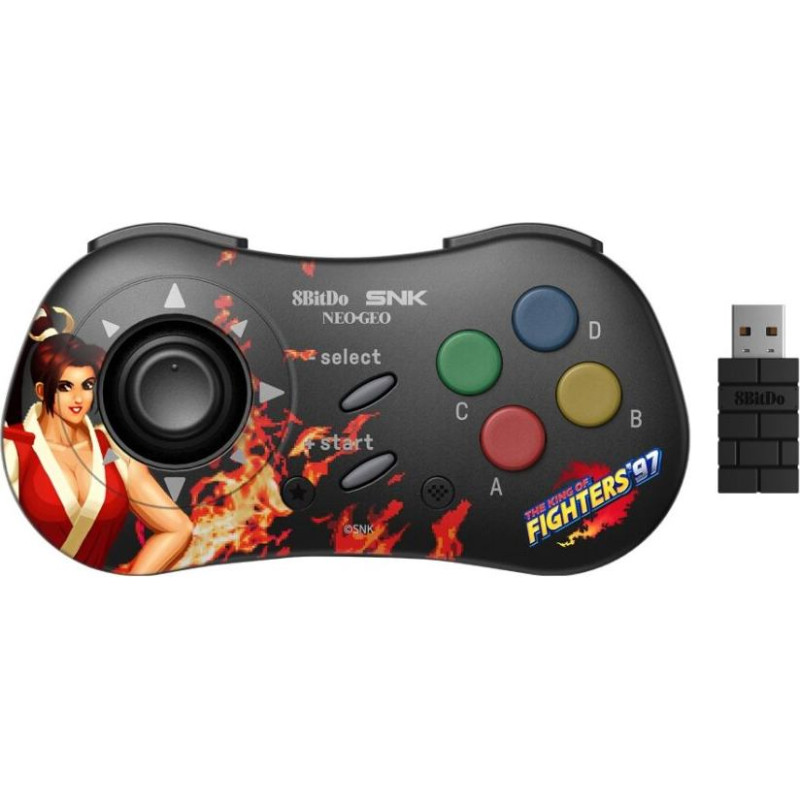 8BitDo NEOGEO Wireless Pad Mai Shir - pults