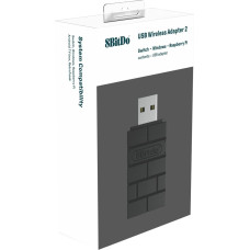 8BitDo USB Wireless Adapter 2 Black