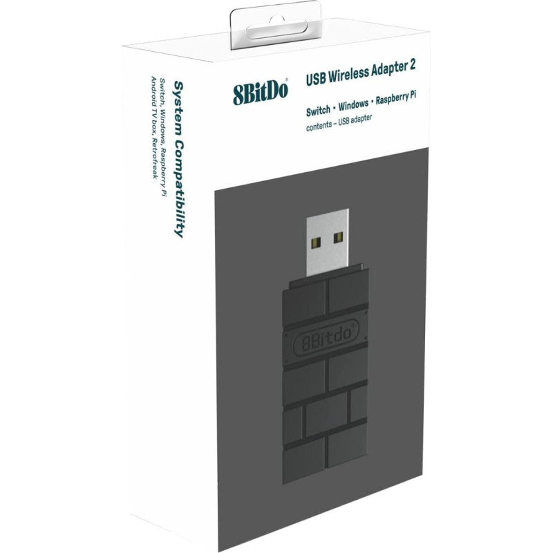 8BitDo USB Wireless Adapter 2 Black